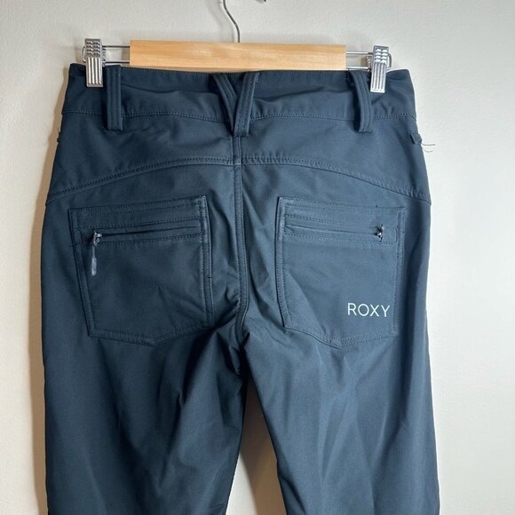 Roxy Snow Pants Ski Snowboard Womens Size Small P Black Dryflight Technology 15K - Picture 8 of 14